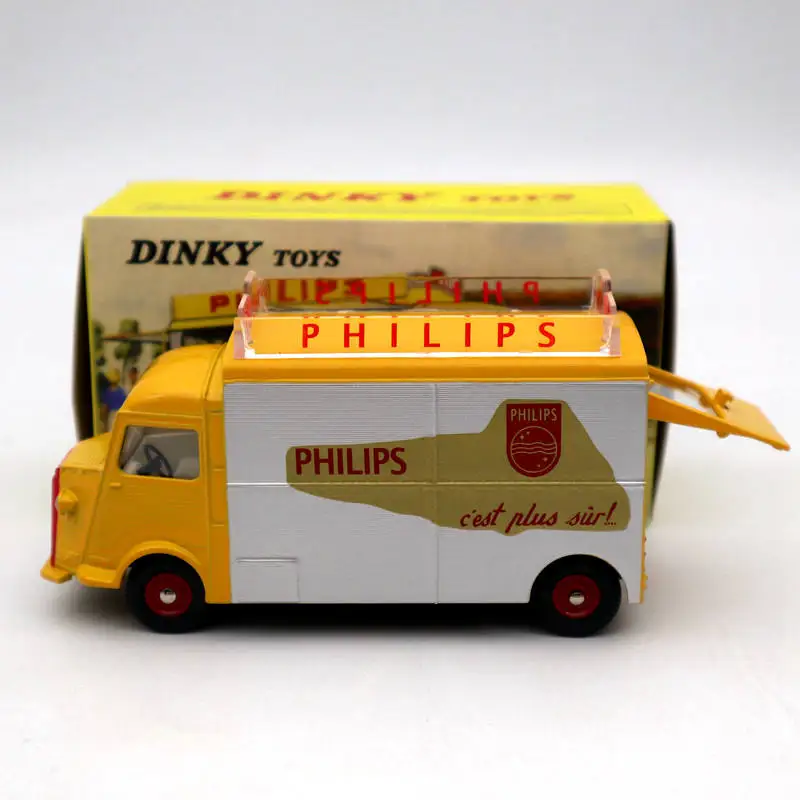 

Atlas 1:43 DINKY TOYS 587 Camionnette CITROEN yellow Diecast Models Collection Auto Car