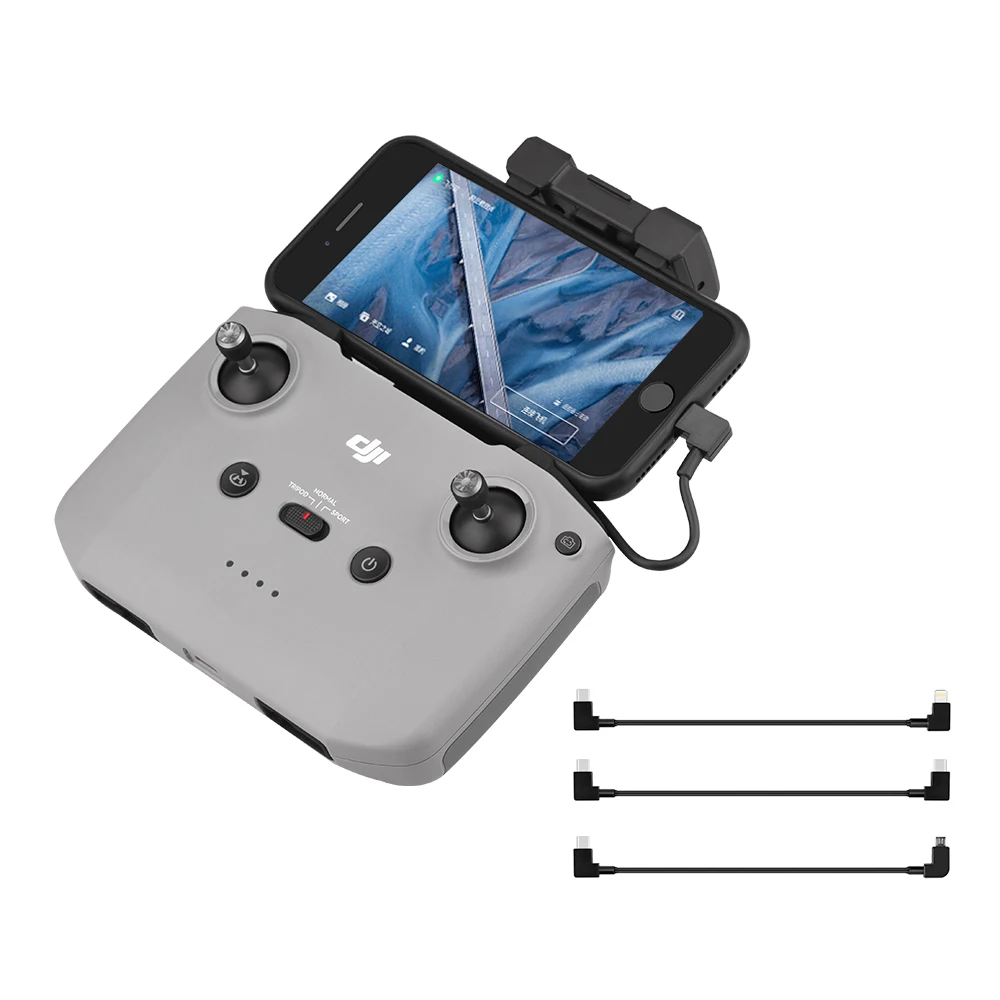30cm-Cable-de-datos-OTG-para-DJI-Mavic-2-IOS-tipo-C-Micro-USB-conector-adaptador