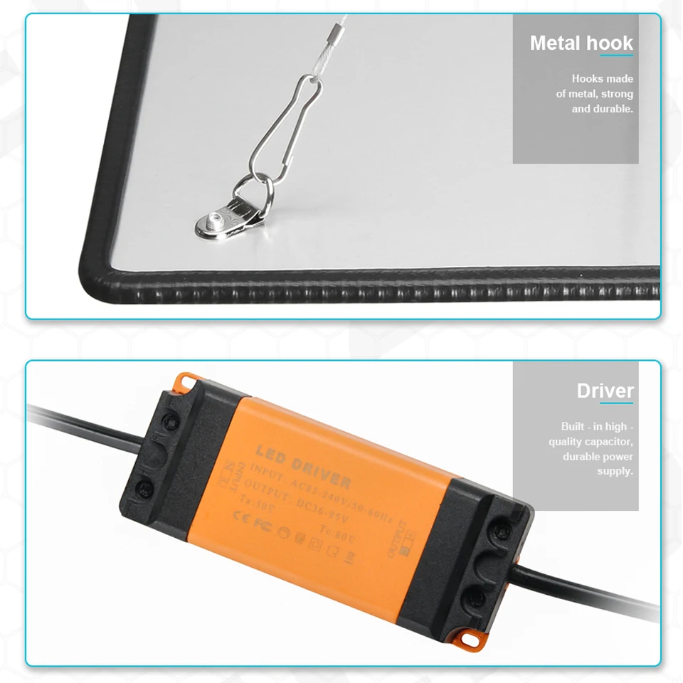 Светодиодсветильник фитолампа полного спектра для выращивания растений 1500 Вт 1000