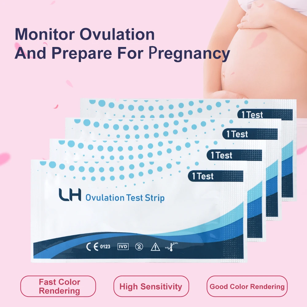 20Pcs LH Ovulation Test Strips First Response Over 99% Accuracy LH Ovulation Urine Test Strips