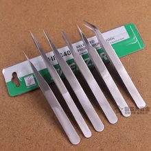 Промышленные части класса зажим острый прямой голова Птичье гнездо гребень для волос прецизионный маленький Пинцет закаленный из нержавеющей стали статический