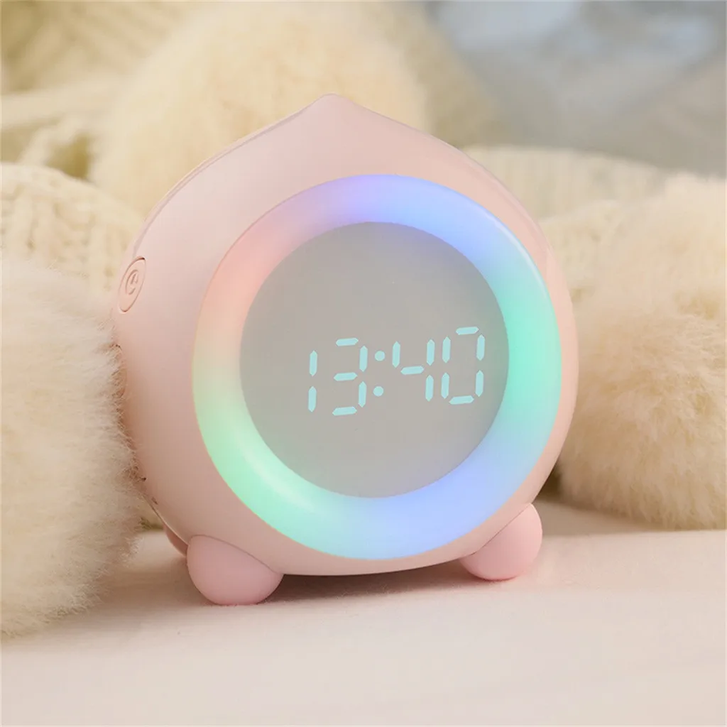 Smart APP Bluetooth Speaker Mini Multi-function LED Digital USB chargeable Clock Sleep Light 2 modes SleepTraining Alarm clock | Дом и сад