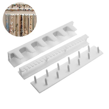 

9pcs/set Jewelry Display Hanging Hanger Holder Rack Sticky Hooks Adhesive Earring Ring Organizer Display Stand Storage Holder