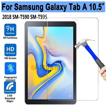 

9H Tempered Glass for Samsung Galaxy Tab A 2018 10.5 Inch SM-T590 SM-T595 SM-T597 Tablet Screen Protector Protective Film Glass