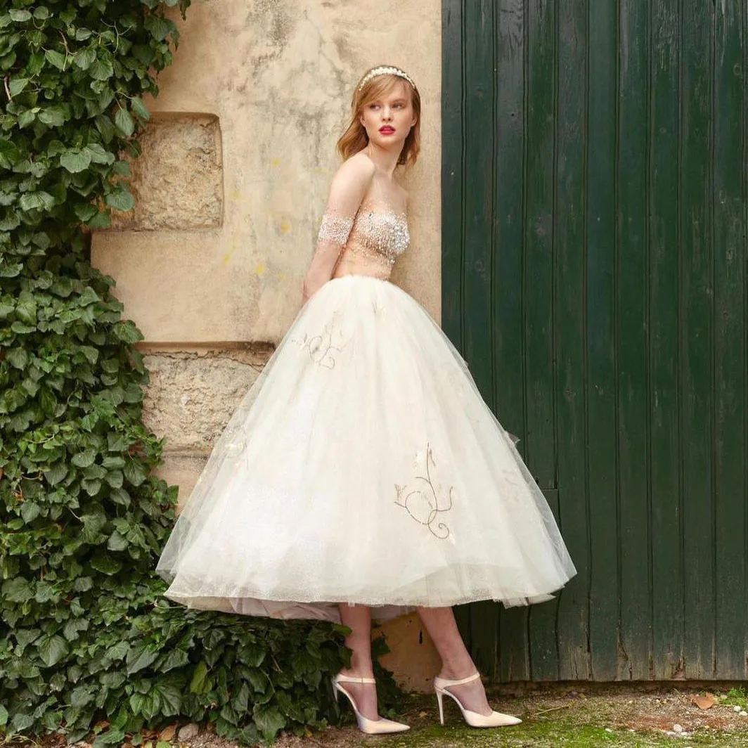 Платье для выпускного вечера Demure ТРАПЕЦИЕВИДНОЕ вечернее многослойное Пышное