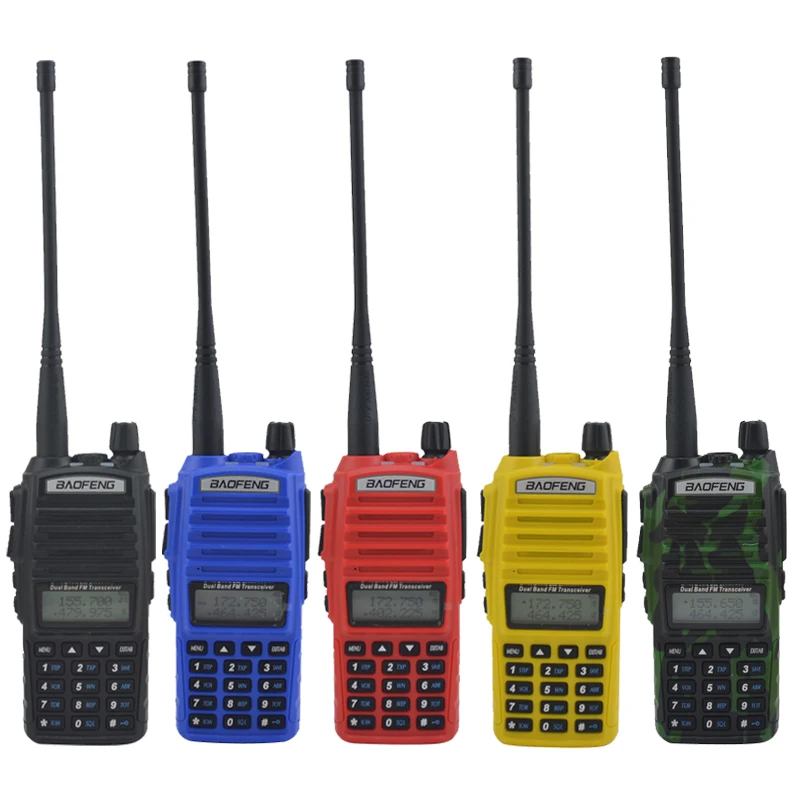 Рация baofeng uv-82 Двухдиапазонная VHF/UHF 136-174/400-520 МГц двойной PTT 5 Вт Любительская