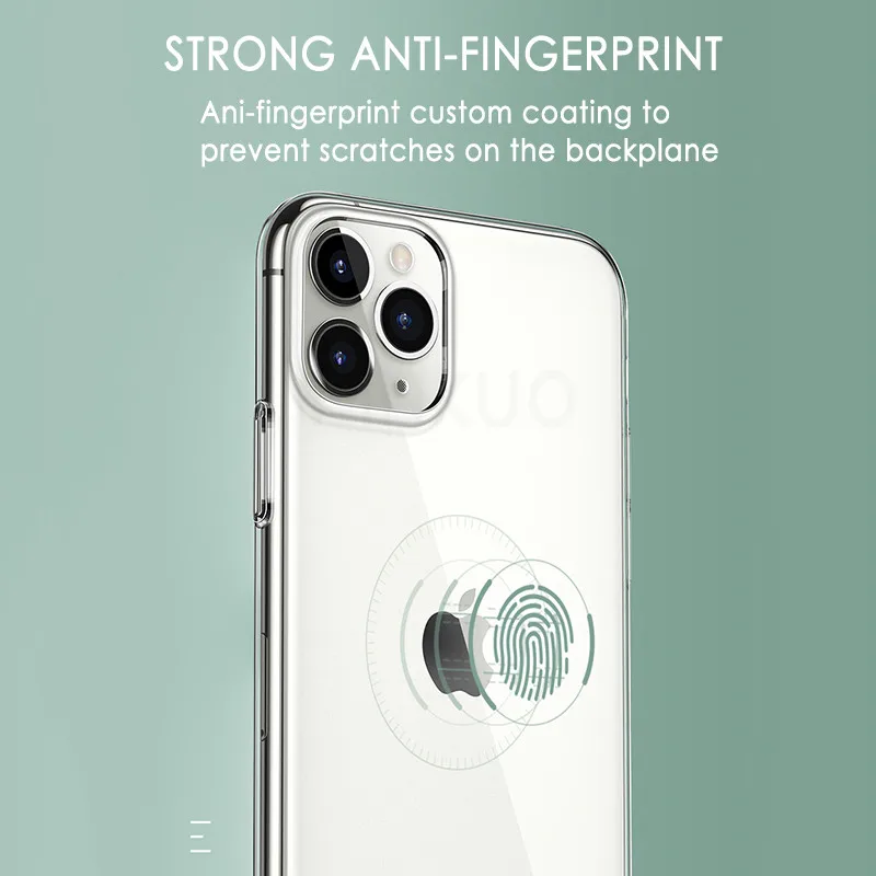 Роскошный Ультратонкий прозрачный силиконовый чехол для iPhone 11 Pro Max 7 8 6 6s Plus X XS MAX XR