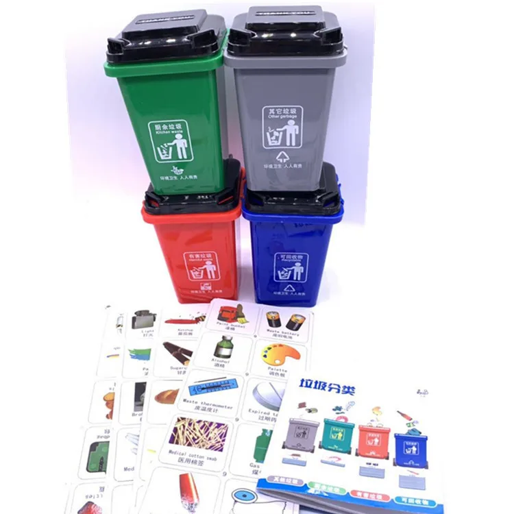 

Shaking Voice Network Red Shanghai Garbage Compartmental Toy Children'S Educational Early Childhood Toy Garbage Compartmental Br