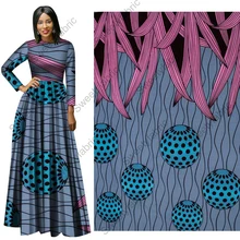 Хлопчатобумажная африканская ткань восковые принты Nederland Pagne голландский высокого качества Холланд для вечерние платья скатерть на стол ткань, Анкара