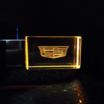 

64GB usb2.0 Cadillac Car logo metal crystal key model USB Flash Drive 4GB 8GB 16GB 32GB precious stone pen drive special gift
