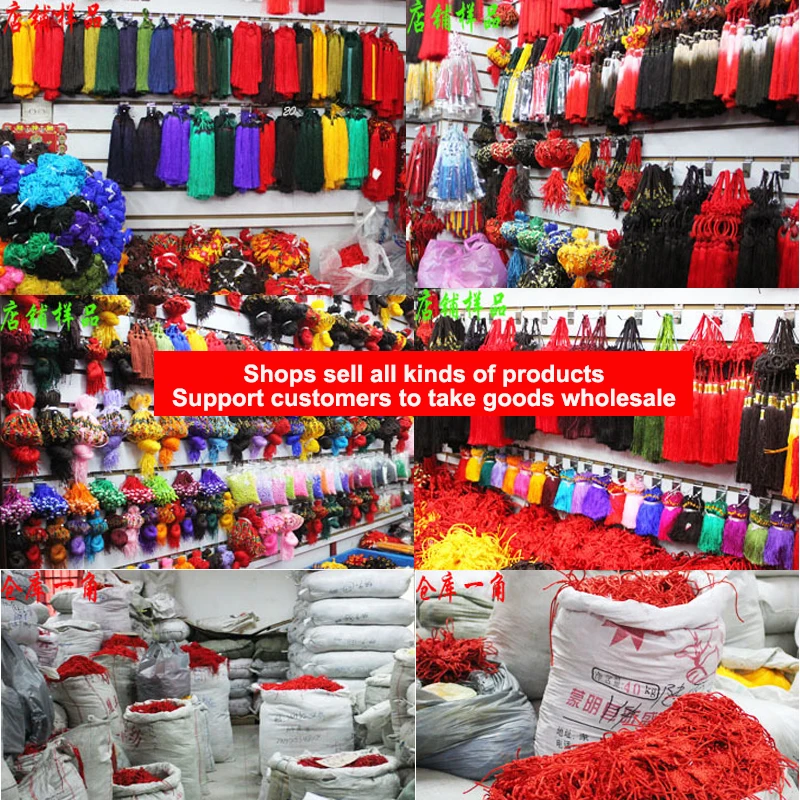 Description Picture 6 of item32/100Pcs 7CM Polyester Silk Tassel Fringe Brush Tassels Trim for Crafts DIY Jewelry Home Decor Embellish Curtains Accessories