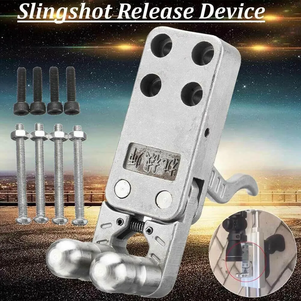 

Stainless Steel Slingshot Release Device Polishing DIY Catapult Rifle Trigger Power Tool Accessories 1pc