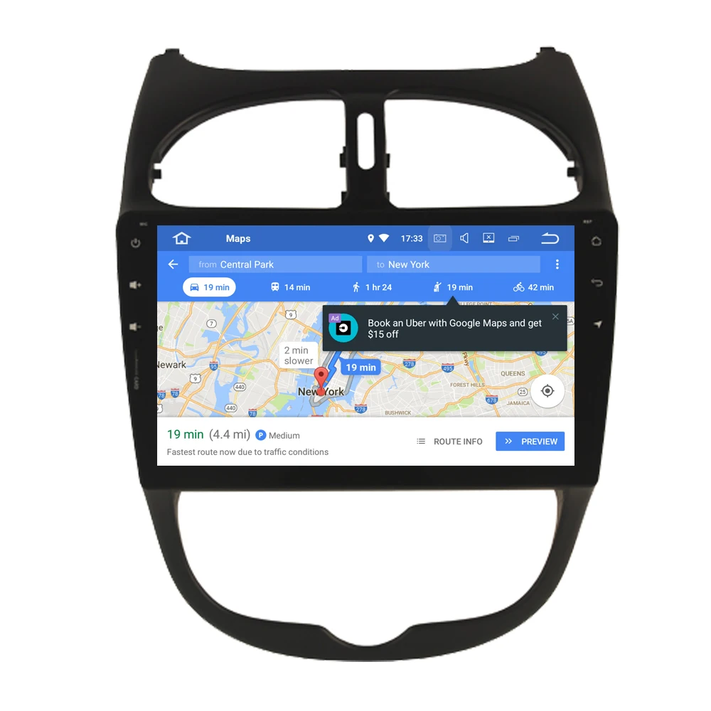 RoverOne автомобильный мультимедийный плеер для Peugeot 206 206CC 206SW Android 10 4G + 64G