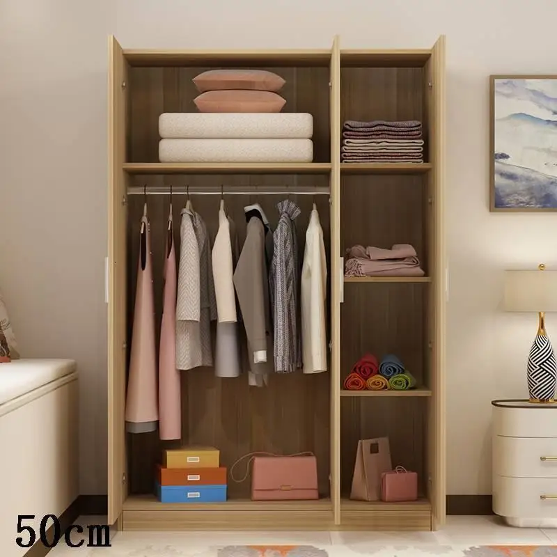 Armario Mobile Per La Casa Madera Kast Meuble Range Lemari Pakaian деревянная мебель для спальни шкаф гардероб - Цвет: MODEL H