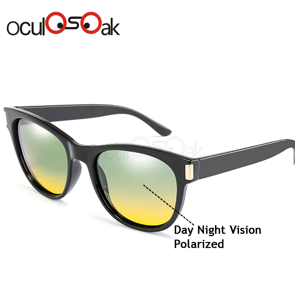 Day Night Vison Polarized Glasses Men's Polarized Sunglasses Reduce Glare Driving Sun Glass Goggles Gafas oculos de sol - Цвет линз: style 10