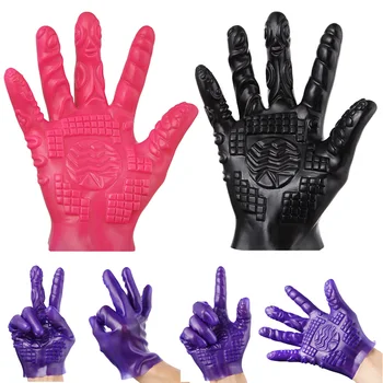 

New Hot Adult Massage Gloves Male Female Adult Teasing Tool for Couples Self-comforting Breast Nipple Massage SMR88