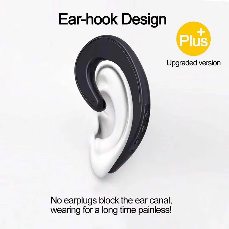 Onever беспроводной Bluetooth Hands Free In-Ear Невидимый Автомобиль Excercise длинные наушники удобные для вождения/делать резервная гарнитура