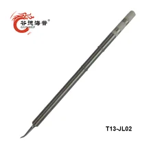 Gudhep T13 наконечники паяльника T13-J02 JL02 сварочные наконечники для FM2026 паяльник FX951 FM203 FX780 FX790 паяльная станция