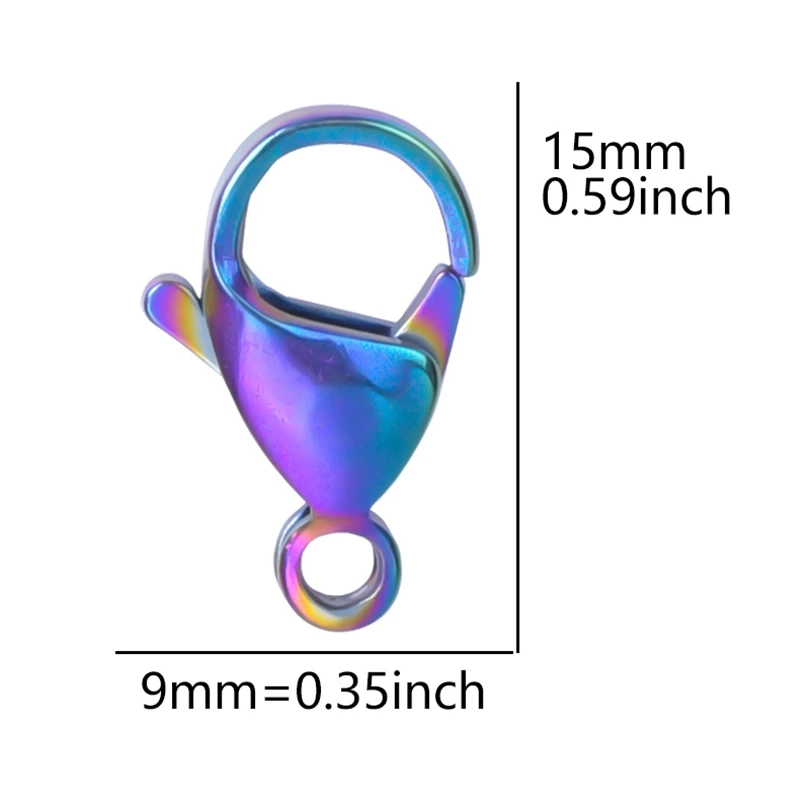 Zimjoy 20 Pièces Fermoirs De Griffe De Homard Avec Embout De Cordon Extrémités Pince De Homard Fermoir Bracelets Fermoirs Pour DIY Collier,Creation De Bijoux Fermoir Attach, Argent, 20Pcs