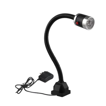 

LED Machine Work Light 24v Punch Milling Machine Lighting Lathe Light 220V Magnetic Industrial Table Lamp Soft Rod Length 50cm