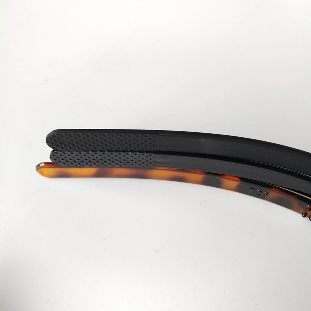 0.8cm Plastic Leopard 1 pc Fashion Mens Women Unisex Black Hair Head Hoop Band Sport Headband Hairband hair accessories - Image 4