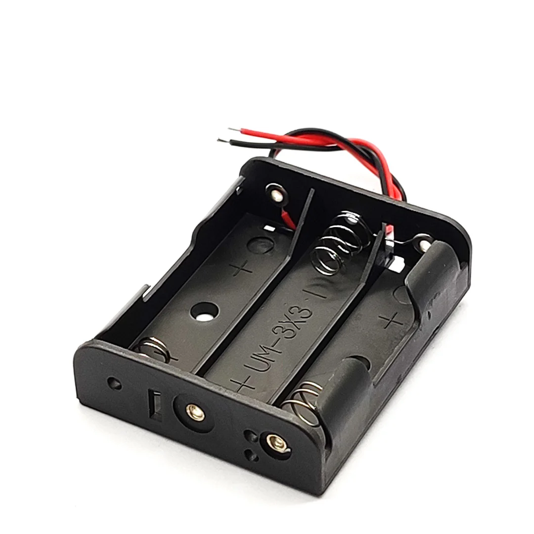Battery Holder AA 14500 Size Power Storage Case Box 1 2 3 4 Slots