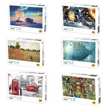 

Puzzles 1000 Pieces for Adults Children's Puzzle Toy Large Puzzle Game Toys Gift