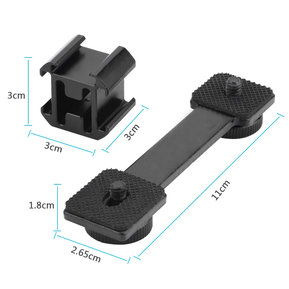 Expansion Bracket Microphone Holder Mount Adapter Accessories for DJI OSMO Mobile 2 OD889