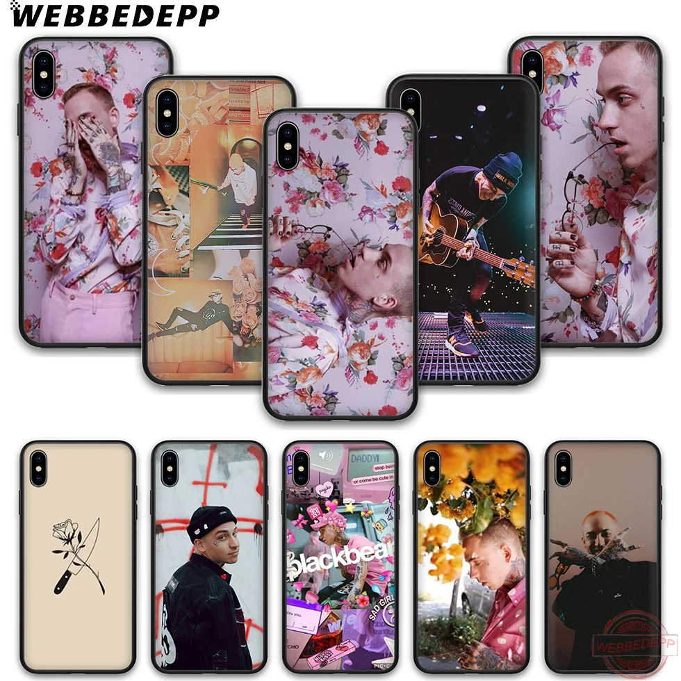 WEBBEDEPP Blackbear Мягкий Силиконовый ТПУ чехол для телефона iPhone 5 6 7 8 Plus X XS XR Max 11proMax |