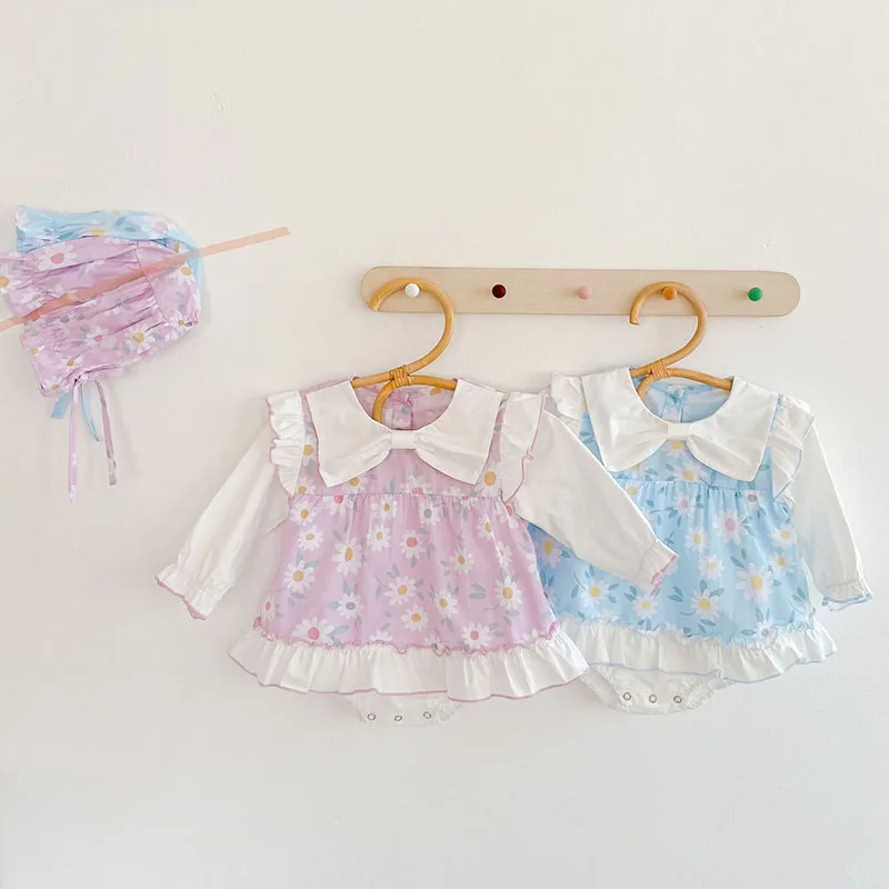 Новинка Осенне-весенняя одежда для маленьких девочек Свитер с рисунком