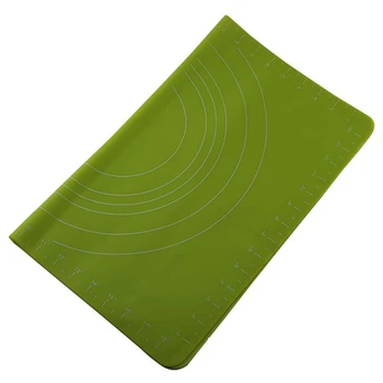 

Silicone Kneading Mat with Printed Scale Silicone Baking Mat Household Kneading Mat Placemat 50X40cm