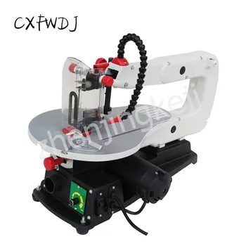 Cheap JSS-16R Electric Jig Saw 220V Household Chainsaw Multifunctional Pull Flower Wire Saw DIY Cutting Machine Woodworking Tools