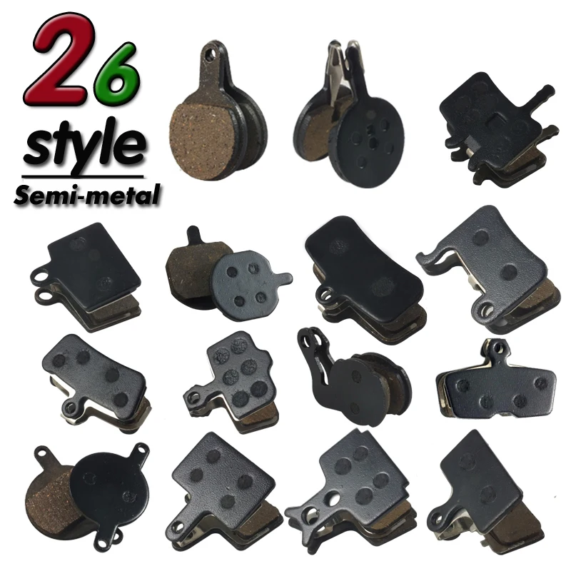 4 пары (8 шт.) велосипедные дисковые Тормозные колодки для SHIMANO SRAM AVID ZOOM Hayes MAGURA FORMULA