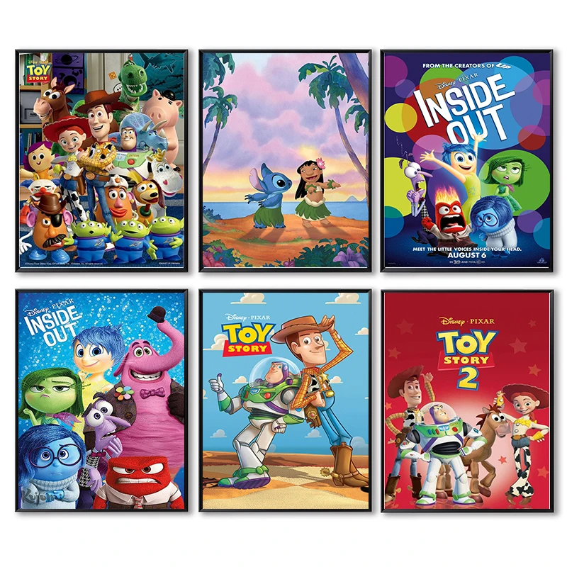 Фотопостер История игрушек мультфильма Современная Картина на холсте в