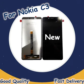 

5.99'' Original Tested LCD For Nokia C3 LCD Screen Display Touch Panel Digitizer Assembly LCD For Nokia C3 Screen Replacement