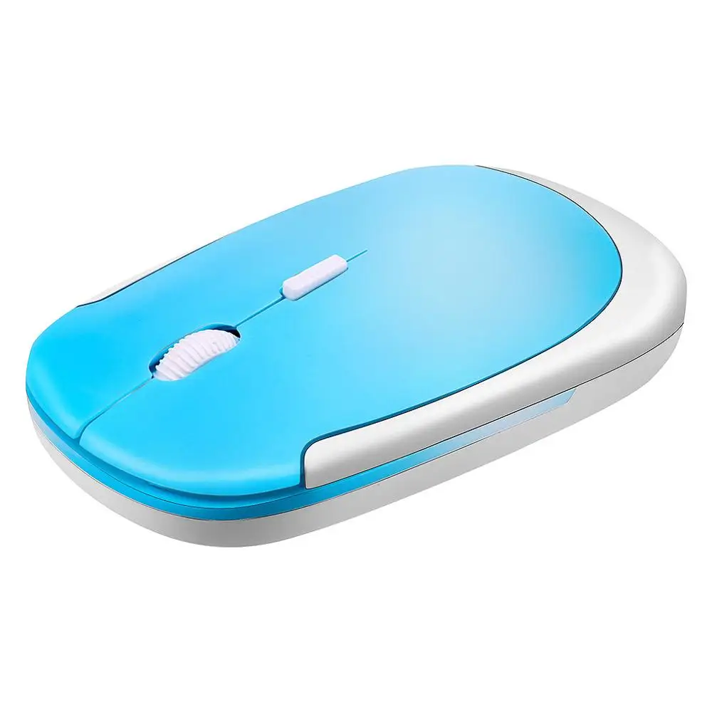 Бесшумная беспроводная мышь, компьютерная мышь 2,4 ГГц, 1600 dpi, эргономичная Бесшумная портативная мини USB мышь Mause для ноутбука, ПК с USB