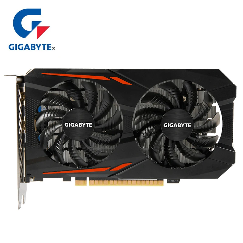 Видеокарта Gigabyte NVIDIA GeForce GTX 1050 Ti OC 4G интегрированная поддержка дисплея до 8K 60 Гц с 4
