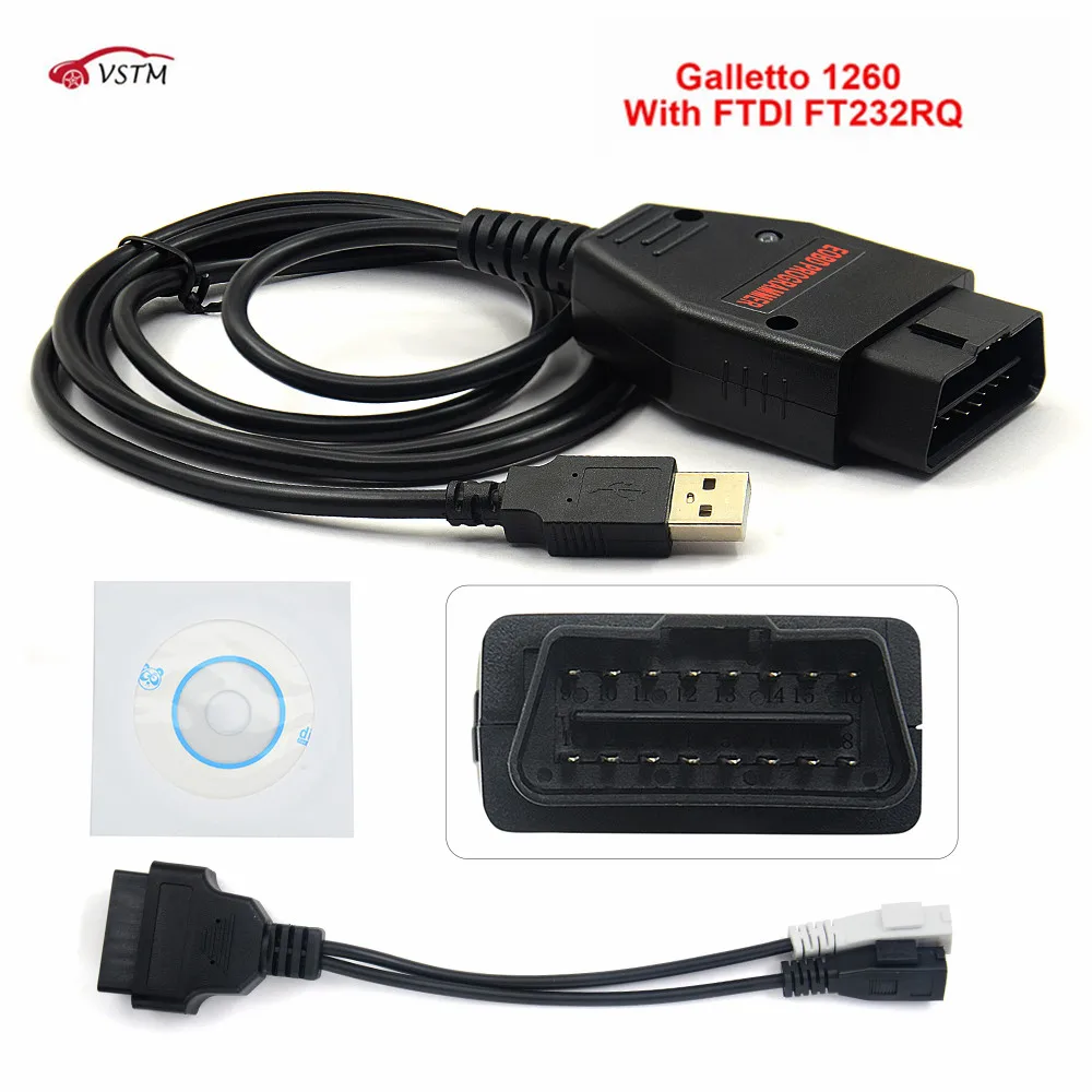 Электронная сигарета Galletto 1260 с чипом ECU электронная мигалка ЭБУ зеленая печатная