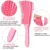 YBLNTEK Detangling Hair Brush Scalp Massage Hair Comb Detangling Brush for Curly Hair Brush Detangler Hairbrush Women Men Salon
