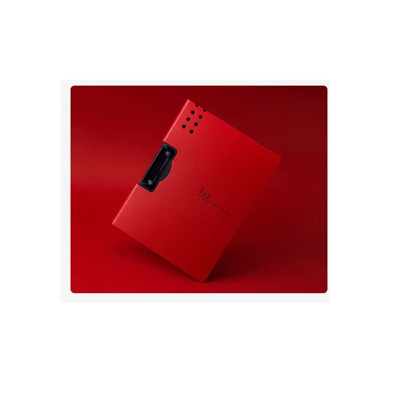 Red Xiaomi Fizz горизонтальный A4 папка матовая текстура портативный коврик портативный лоток для ручки Сгущает портфель школьные офисные принадлежности - Color: Red