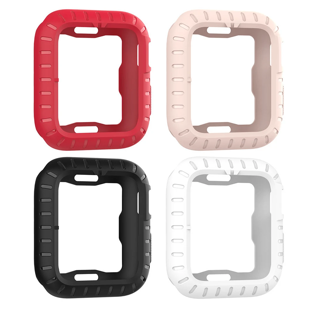 Применимый для Apple Watch4 поколения защитная оболочка ультра-тонкий защита от ударов при падении мягкие часы в силиконовом корпусе 4 корпус часов 40/44 мм корпус