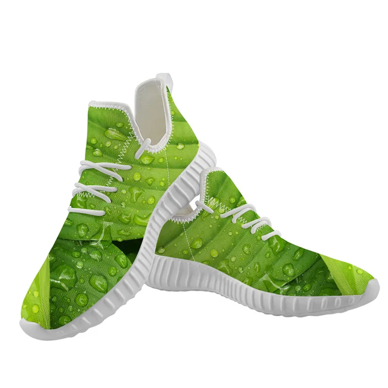 green leaf shoes