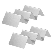 Кухня 2 шт. Taco держатель стенд из нержавеющей стали стол Taco держатель держать 3 или 4 жесткий или мягкий корпус Taco грузовик лоток для выпечки