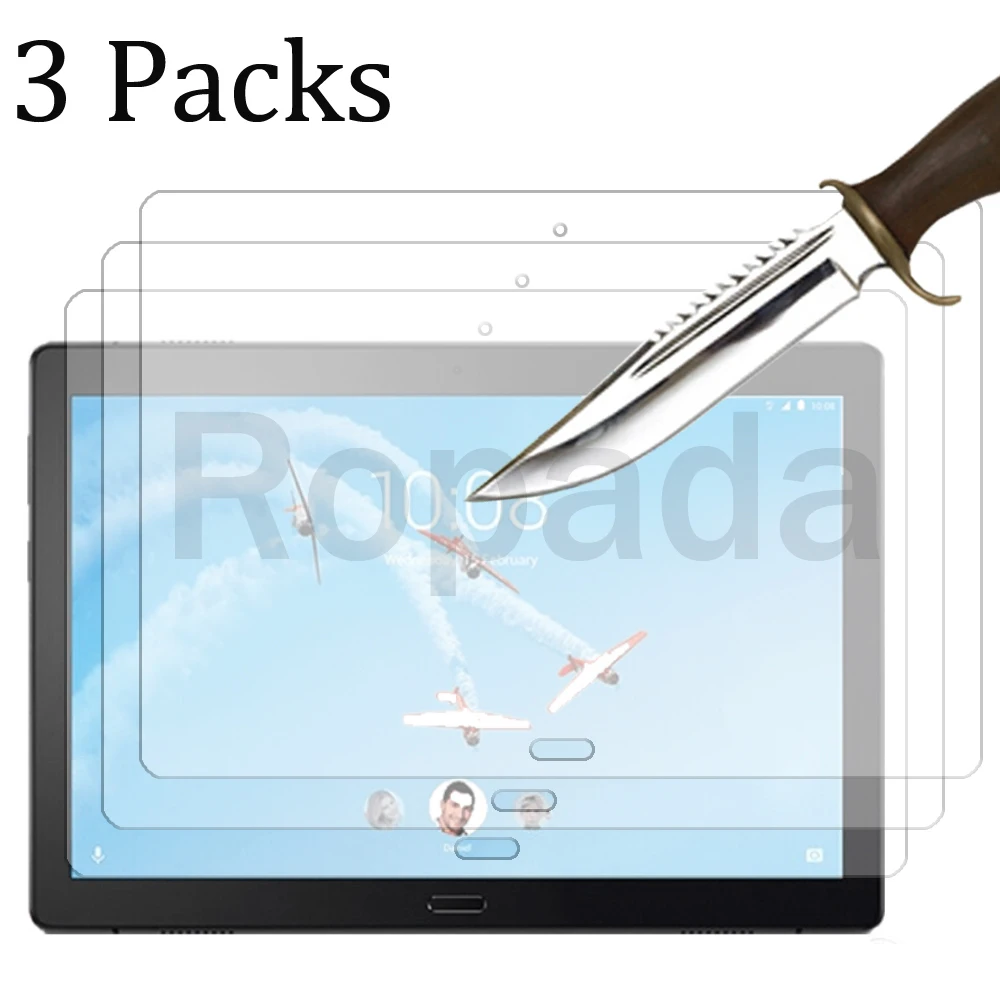 

Защитная пленка для экрана из закаленного стекла Защитная пленка для Lenovo YOGA Tab P10 TB-X705 2.5D с уровнем твердости 9H Взрывозащитная пленка