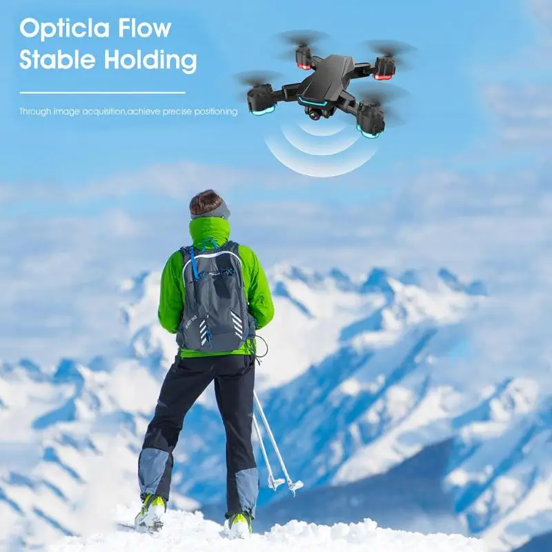 Wi-Fi FPV RC вертолет USB 1080P камера Дрон Смарт Следуйте четыре оси складной Квадрокоптер Gravity Sense игрушки дистанционного управления