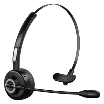 

Call Center Headset Wireless Bluetooth Headphones PC Headset with Noise Cancelling Mic for Skype Phone Conference Call