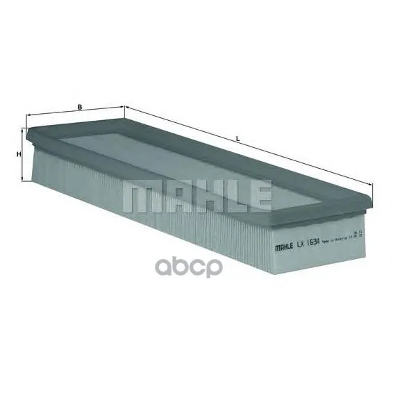 Фильтр Воздушный Peugeot Mahle/Knecht арт. LX1634