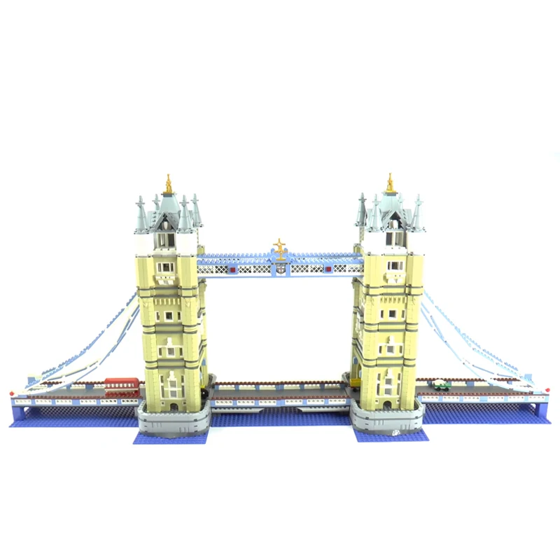 

Tower Bridge Compatible 10214 MOC 11989 Building Blocks Bricks Educational Toys Birthdays Gifts For Children