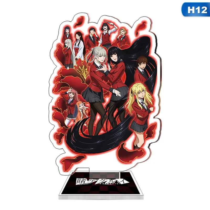 15 см аниме Kakegurui акриловая подставка фигурки модели настольная экшн Декор