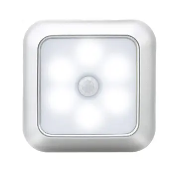 

Night Light Smart Motion Sensor LED Night Lamp Battery Operated WC Bedside Lamp for Room Hallway Pathway Toilet Nightlight